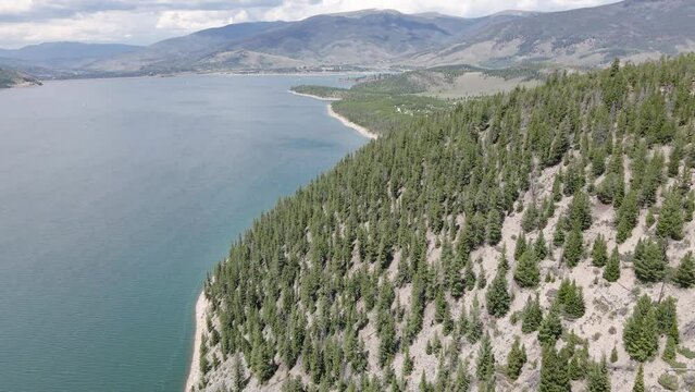 Colorado State, beautiful view from the drone perspective. 