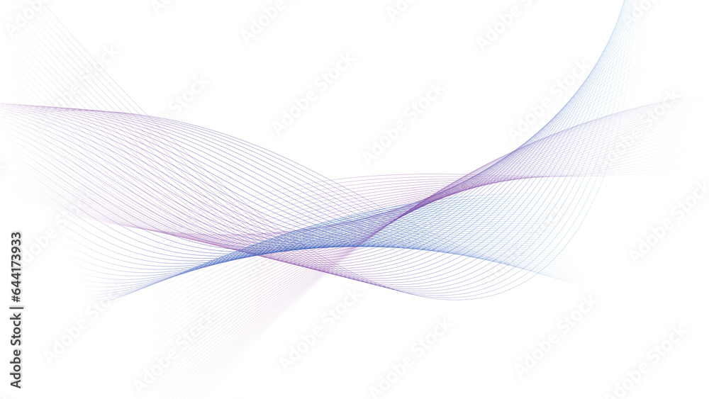 Poster modern abstract glowing wave background. dynamic flowing wave lines design element. futuristic techn