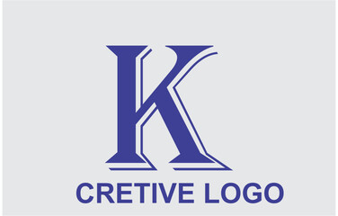 k letter logo
