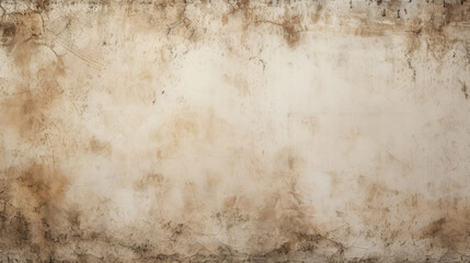 Obraz na płótnie Canvas Old paper texture copyspace background. Distressed vintage parchment concept