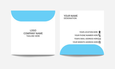 Square_Business-card_design_template