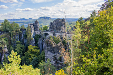 Bastei im Nationalpark Sächsische Schweiz