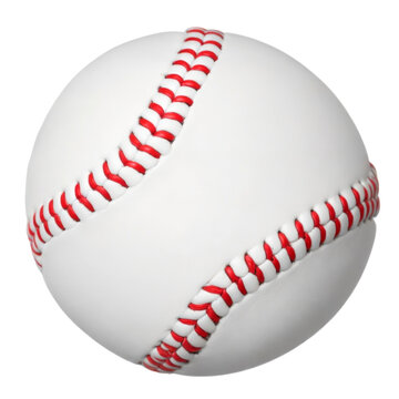recommend clip art: Baseball ball isolated on transparent background. AI Generative