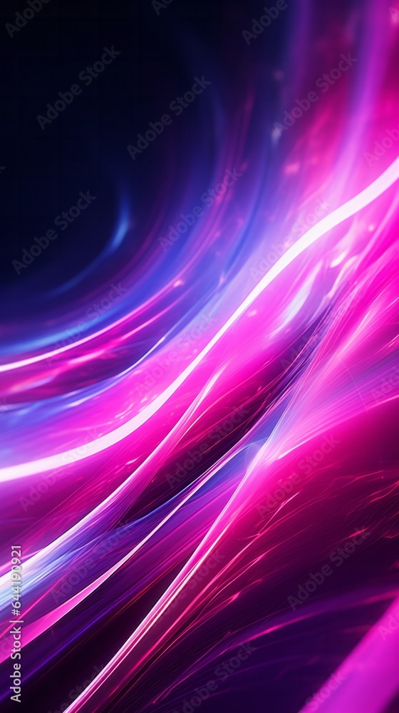 Poster a vibrant abstract background with colorful lines and shades