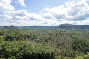 Aussicht vom 'Neuen Wildenstein'