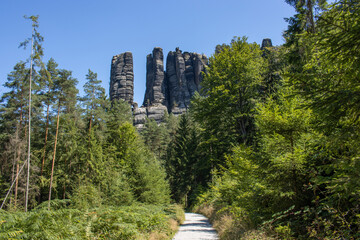 Affensteine im Nationalpark Sächsische Schweiz