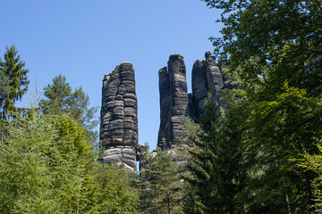 Affensteine im Nationalpark Sächische Schweiz