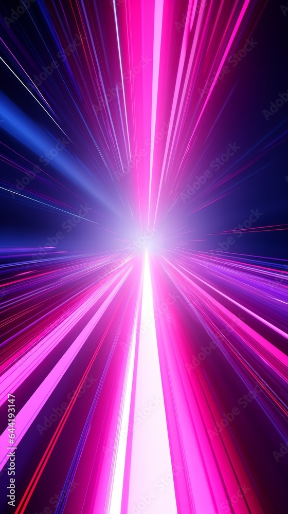 Aufkleber An abstract background with vibrant colors and dynamic lines