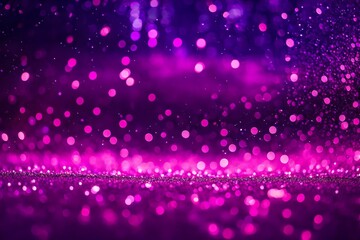 Obraz premium Pink and purple bokeh, abstract.