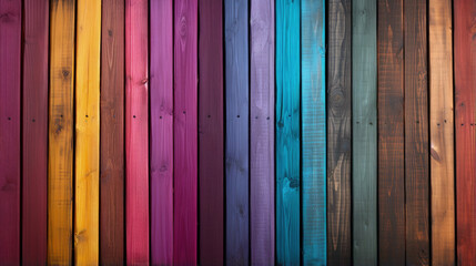 colorful wooden textured background