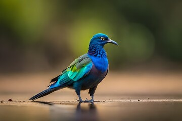 Obraz premium lilac breasted roller