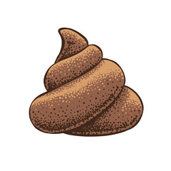 Poops Icon Illustration