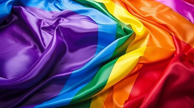 Diversity & inclusiont, pride, flag, generative ai