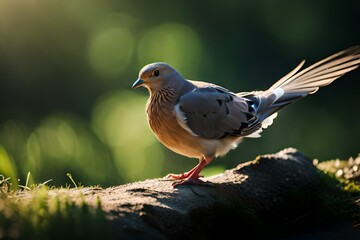 pigeon on the tree