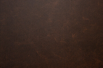 Genuine, natural, artificial brown leather texture background. Luxury material for header, banner,...