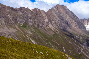 Obraz premium Die Ötztaler Alpen im Gurgler Kamm in Österreich