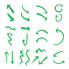 Arrow Icon Set, Arrow Vector, Arrow Bundle, Arrow Illustration, Vector Illustration Background