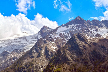 Die Ötztaler Alpen im Gurgler Kamm in Österreich
