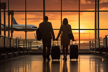 people at the airport