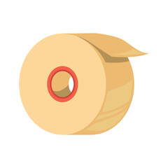 back to school supply tape icon