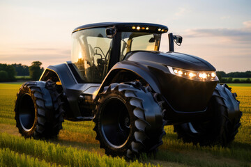 Futuristic Tractors Revolutionizing Agriculture