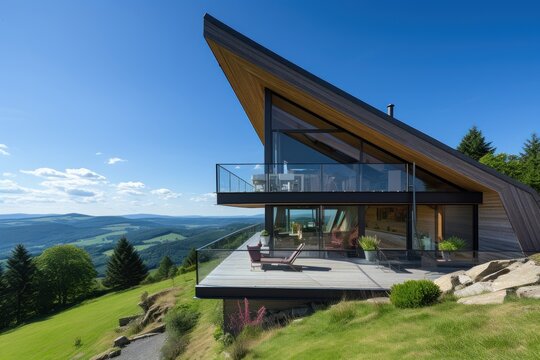 Modern mountain chalet