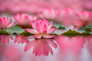 Beautiful lotus flower
