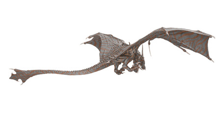 dragon is flying 