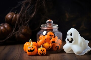 little white ghost, halloween