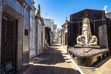 La Recoleta Cemetery, Cementerio de la Recoleta at Buenos Aires, Argentina