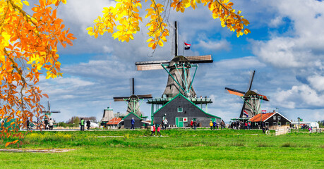 Dutch wind mills