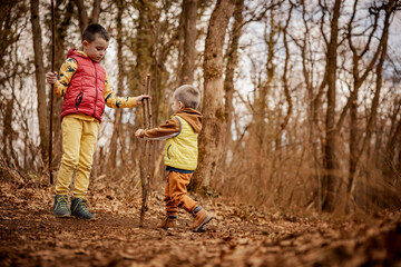 Children in nature