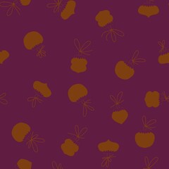 Christmas tree seamless cartoon toys pattern for wrapping paper and fabrics and kids clothes print