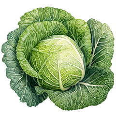 Fototapeta premium Savoy cabbage