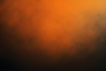 Obraz na płótnie Canvas Vibrant Gradient Background in Orange and Black, Textured for Striking Web Banner Design