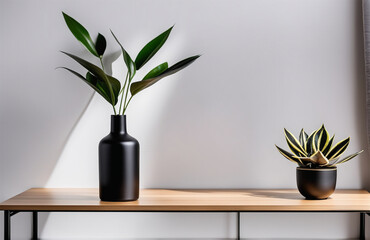 A flower vase with a white background. High quality photo.