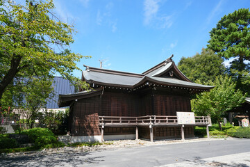 松陰神社の舞台