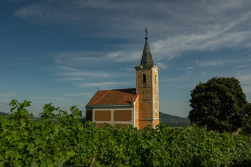 The Holy Name Of Virgin Mary chapel (Lengyel Kapolna) in Hegymagas, Hungary