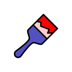 paint brush icon vector design templates