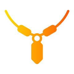 necklace gradient icon