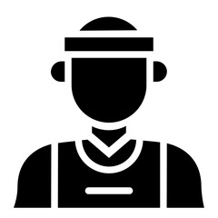  Basketball, Player, Athlete, Avatar, People, Man, Sport Icon, Glyph style icon vector illustration, Suitable for website, mobile app, print, presentation, infographic and any other project.