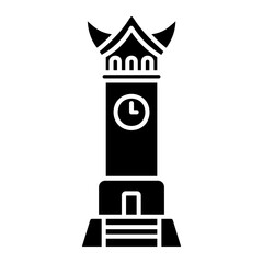 clock tower icon