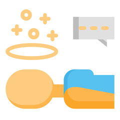  Boxer, Boxing, Fighting, Hit, Knockout, Punch, Sport Icon, Flat style icon vector illustration, Suitable for website, mobile app, print, presentation, infographic and any other project.