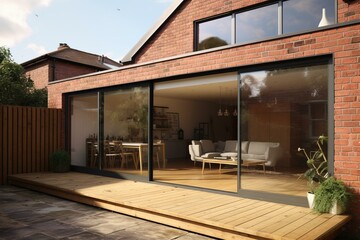 Building a loft extension in Southport, UK. Generative AI