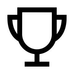 Winner success icon symbol vector image. Illustration of reward champion win championship bedge design image