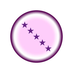 Stars icon. Stars in one line. Vector illustration. EPS 10.