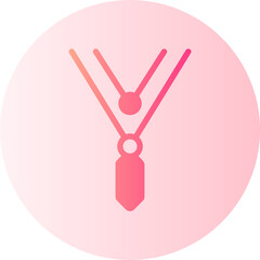 necklace gradient icon