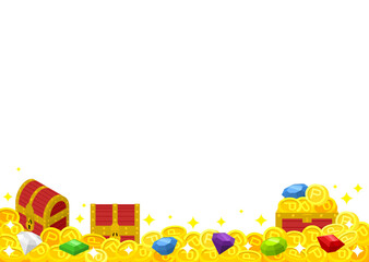 ポイントコイン宝箱の背景※※Affinity Designer作成svgファイル