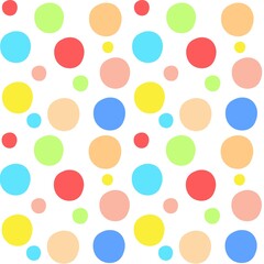 Obraz premium pastel color circle pattern background