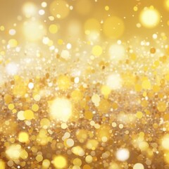 Yellow gold glitter background